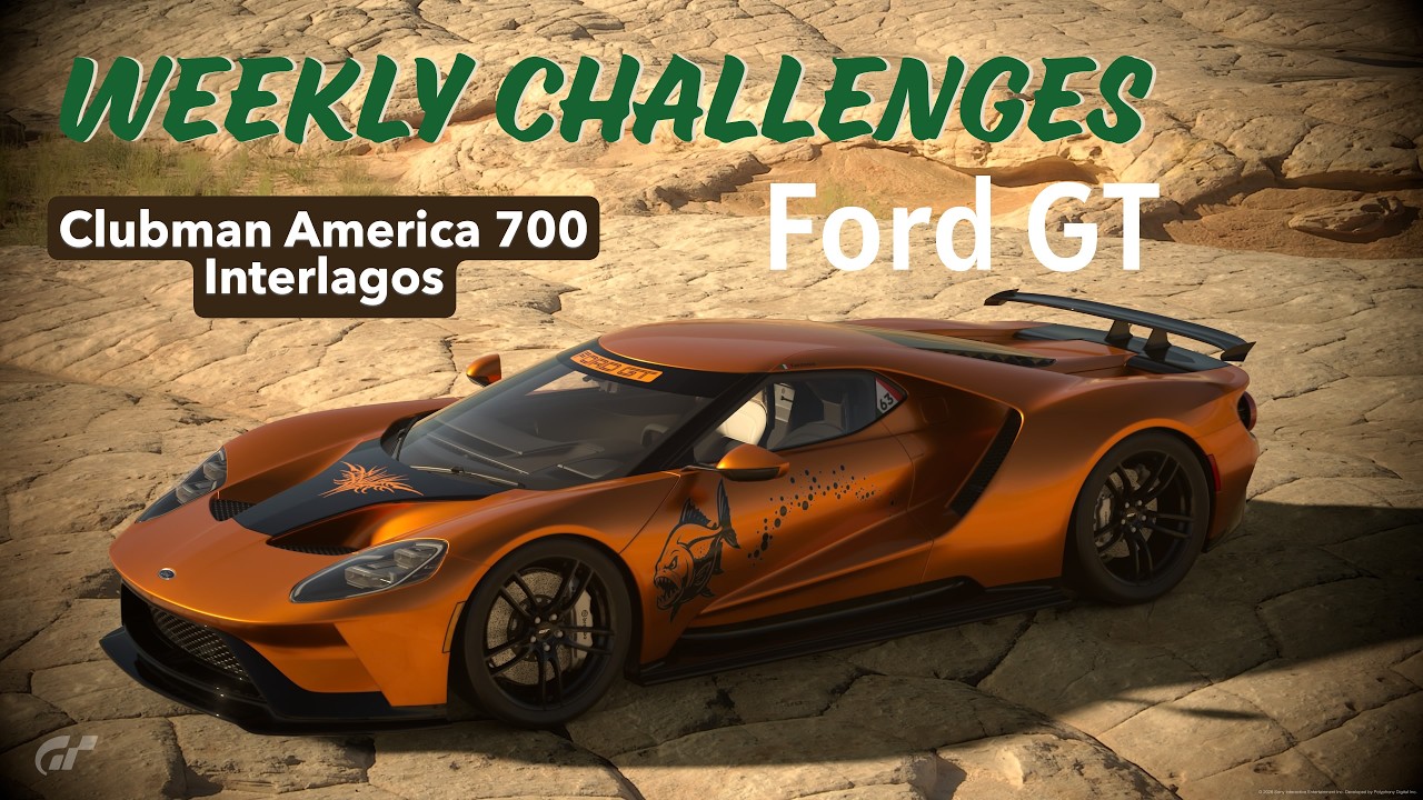Gran Turismo 7 Ford GT 2017 Weekly Interlagos 