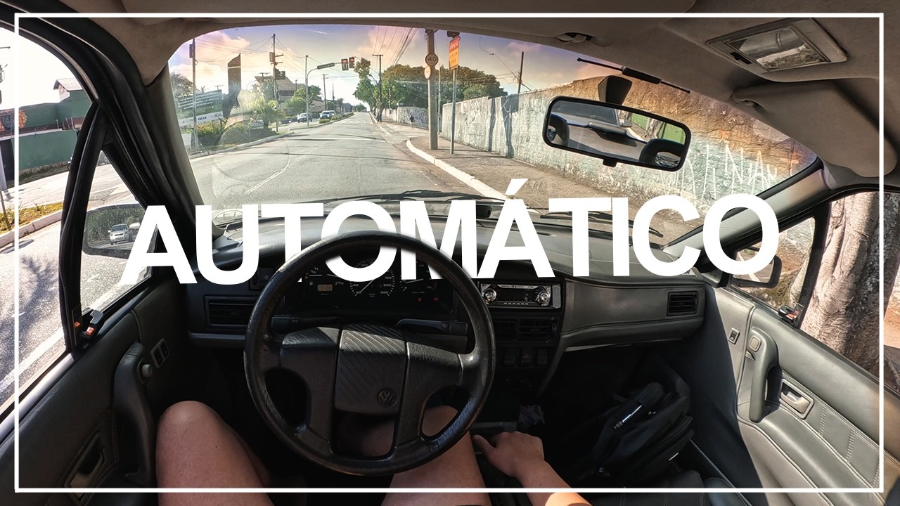 VW SANTANA GLS 1993 AUTOMÁTICO | POV [4K]