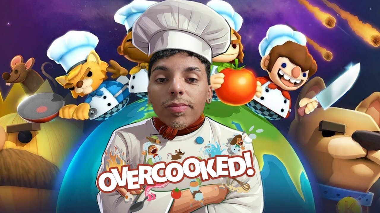 CAOS NA COZINHA - OVERCOOKED 1 - Feat @wandervictor1992 