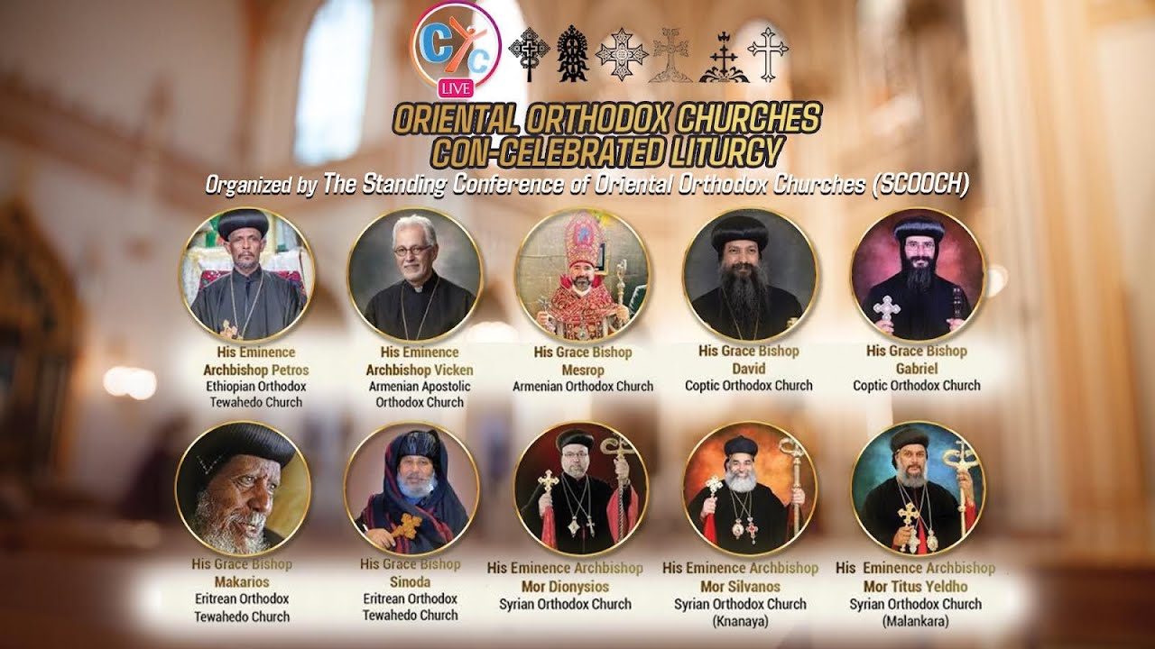 Live USA ORIENTAL ORTHODOX CHURCHES, CON-CELEBRATED LITURGY