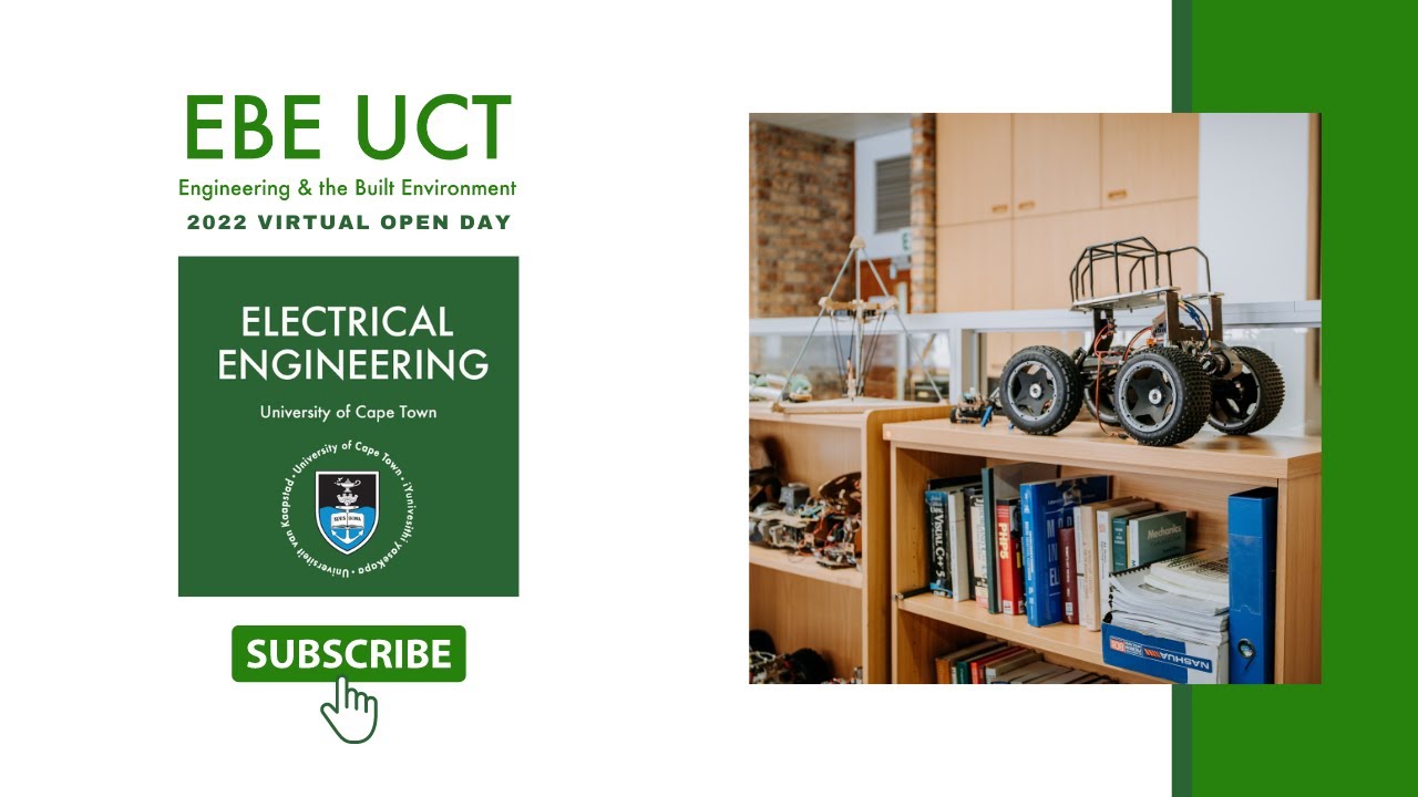 UCT Virtual Open Day 2022: Electrical Engineering