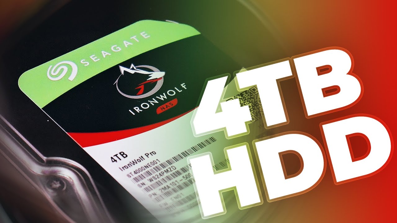 Нужен жесткий диск? Seagate IronWolf Pro на 4TB - Жесткий диск для медиатеки