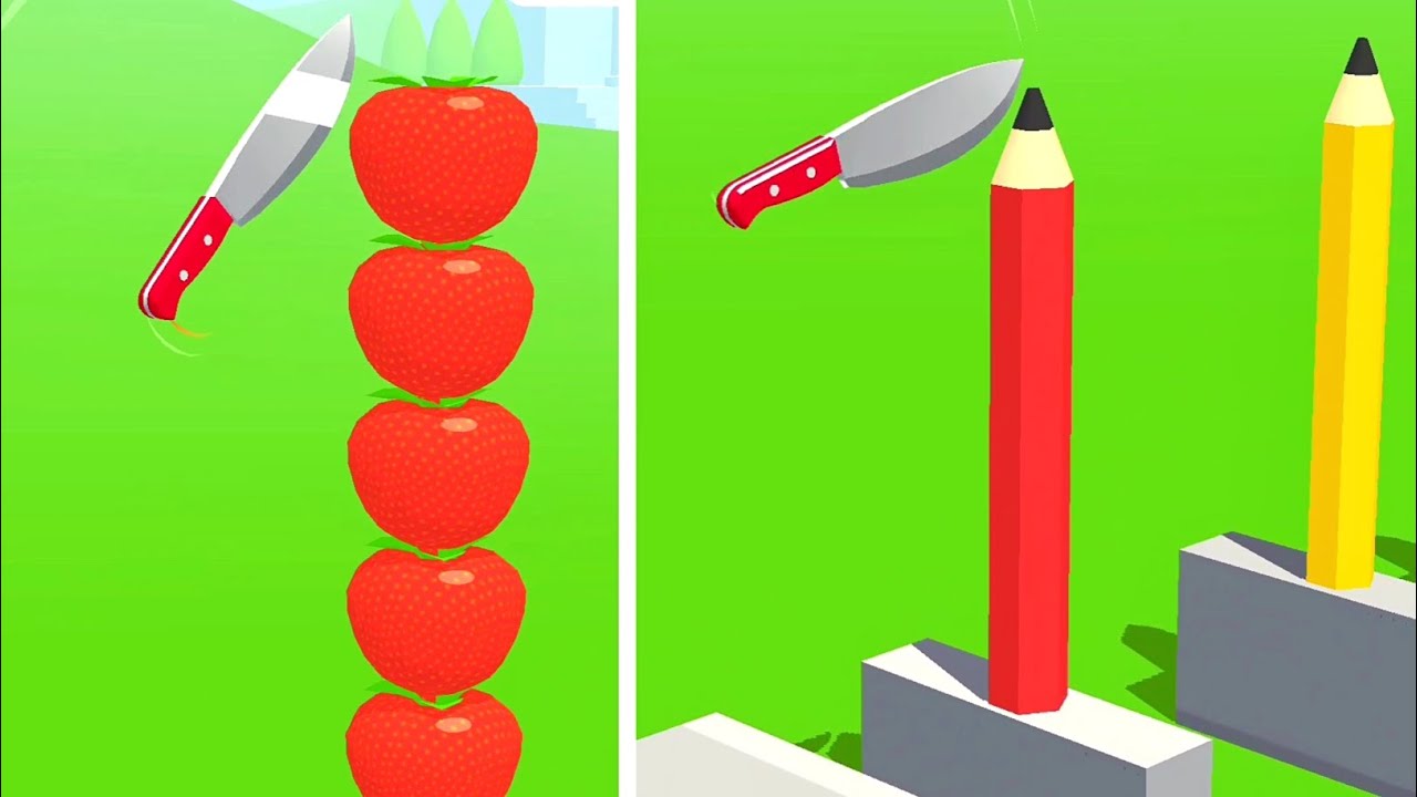 Slice It All Gameplay! Satisfying and Relaxing ASMR Slicing Video NEW UPDATE