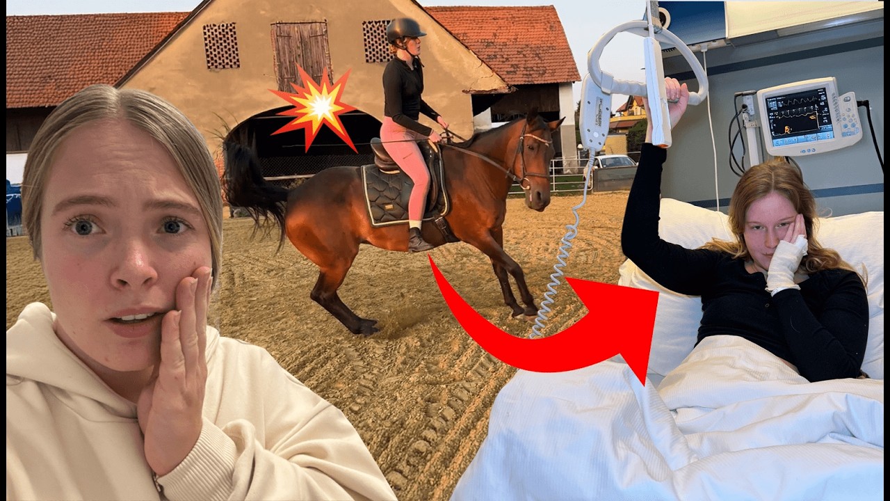 KRANKENHAUS statt Reitabzeichen 😱 DAS ist passiert &hellip; 😭🐴