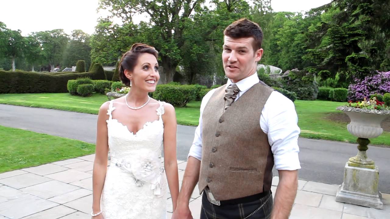 Guthrie Castle Wedding 2012 - Scottish Castle Wedding Venue