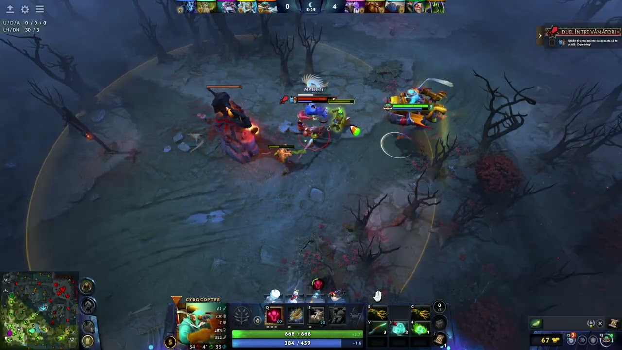 Ability draft Gyrocopter gameplay !