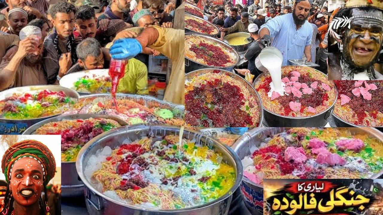 Shareef Aadmi Aur Jungli Falooda, Jungle Falooda Lyari, Lyari Food Street, Kharadar Food Street