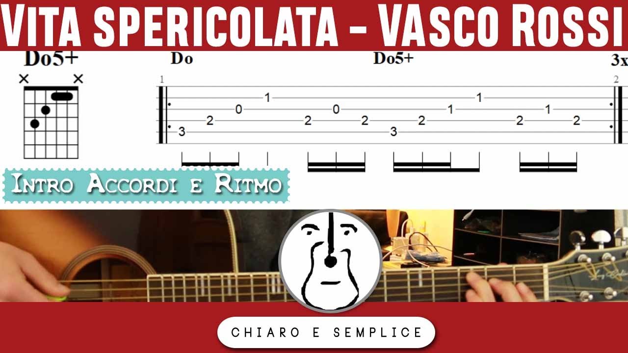 Vita spericolata (Vasco Rossi) - Tutorial Chitarra - Parte 1