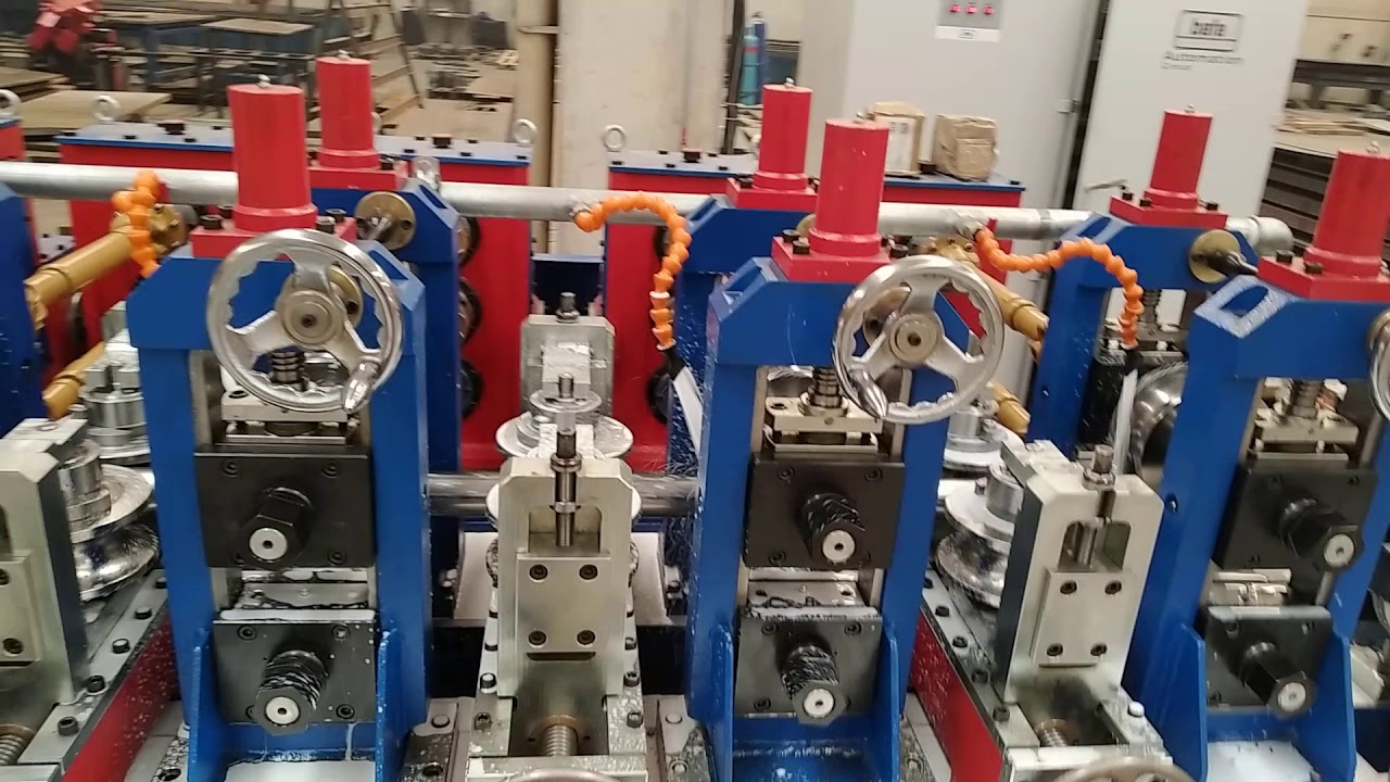 erw pipe and profile production line made by #fmcmetal