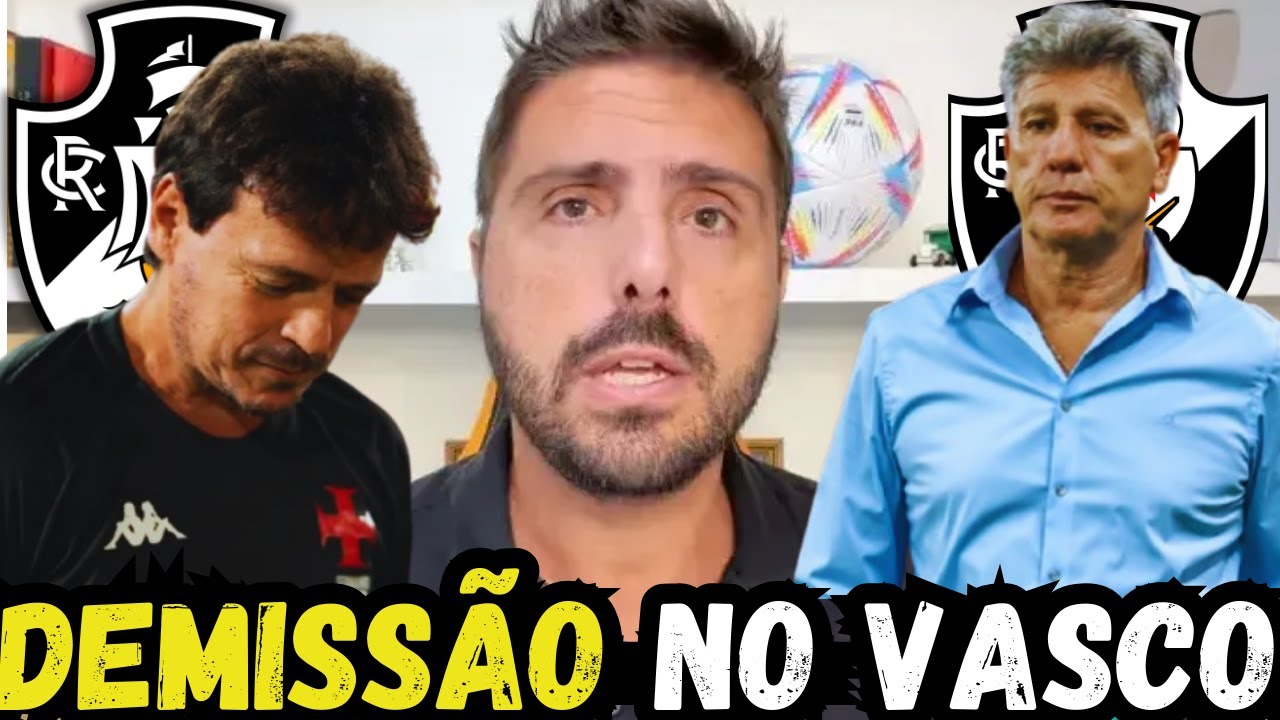 🚨URGENTE🚨CONCLUIDO! VASCO ENCAMINHA SAIDA DE FERNANDO DINIZ  RENATO GAUCHO PODE FECHA COM VASCO!