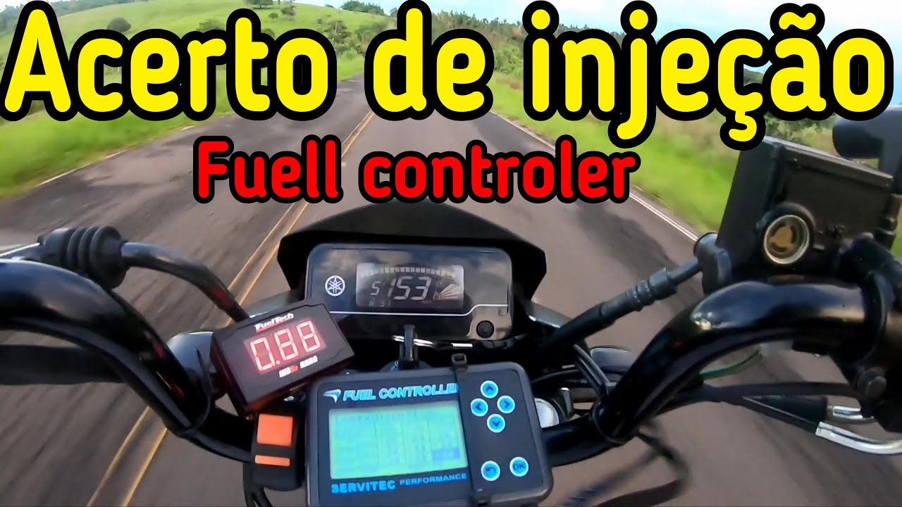 Esse acerto de injeção ninguém mostra no YouTube Yamaha Factor 165cc
