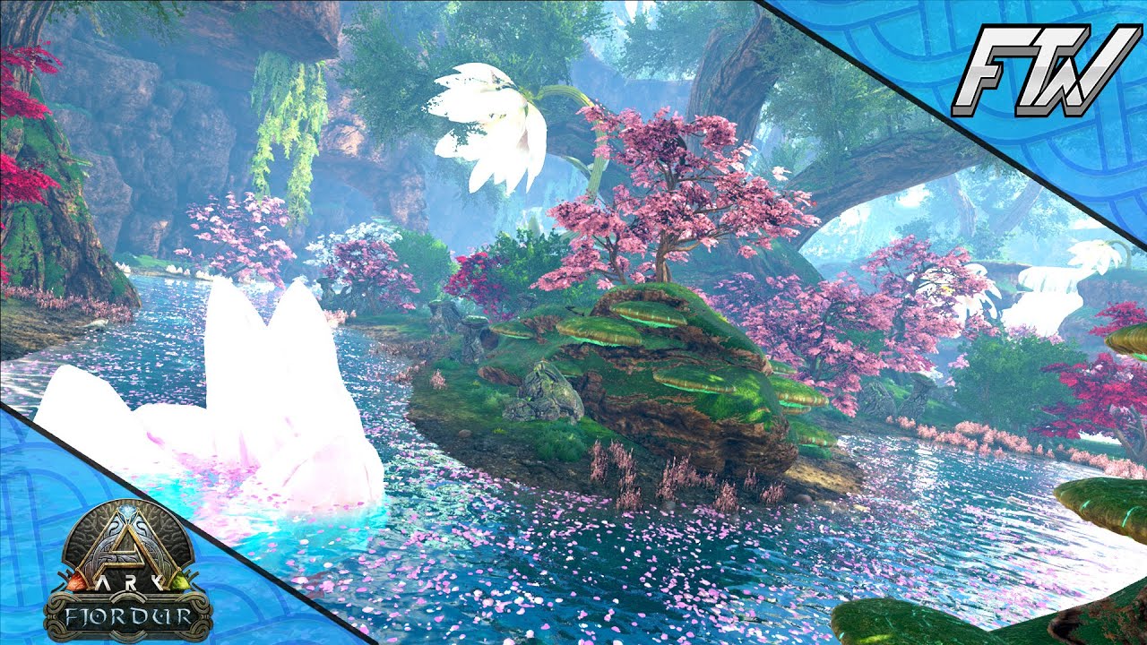All The Best Base Locations!!! - ARK Fjordur