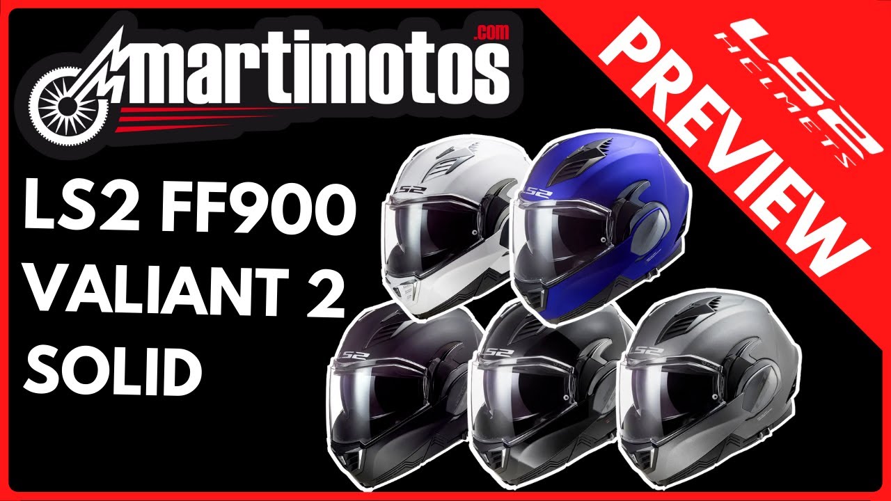 PREVIEW // LS2 FF900 VALIANT II SOLID