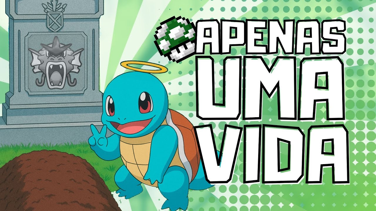 É POSSÍVEL ZERAR POKÉMON FIRE RED COM APENAS UMA VIDA?