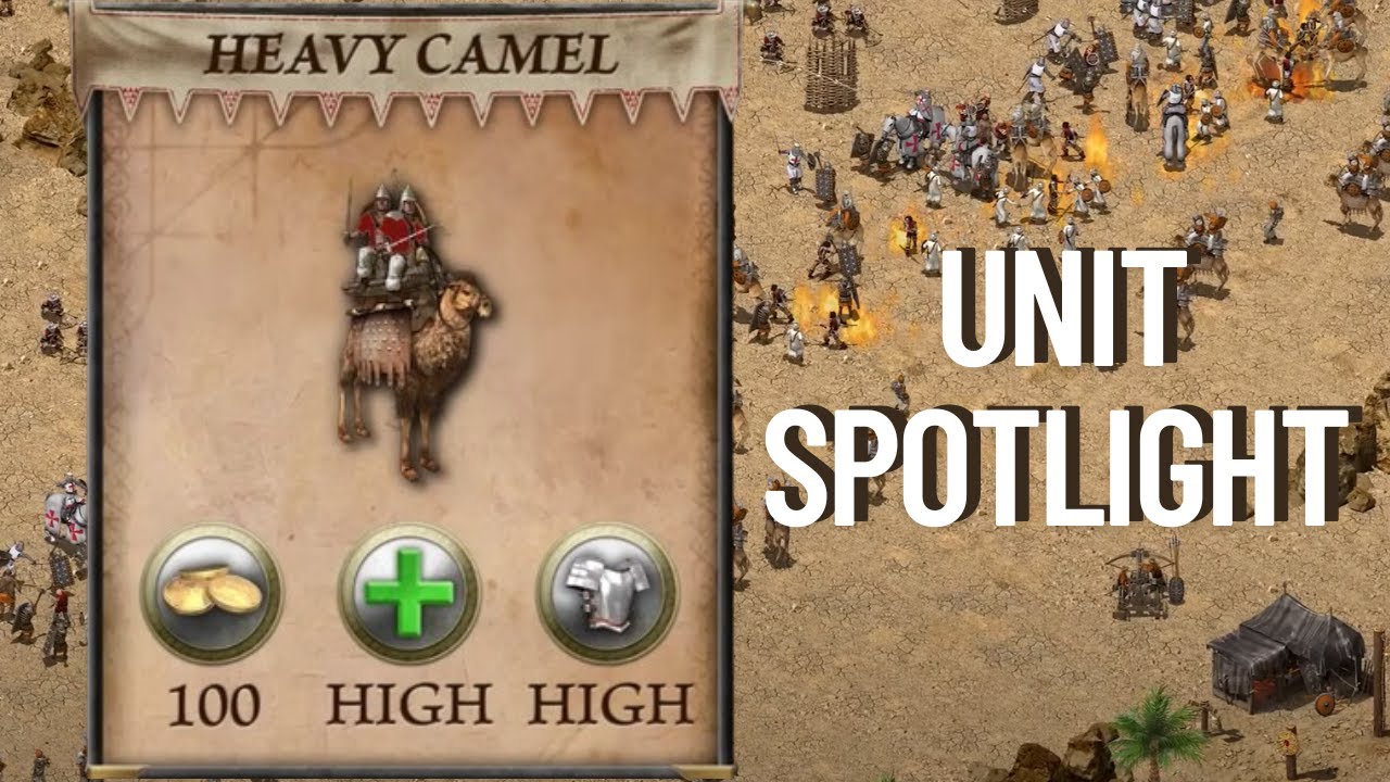 Stronghold Crusader DE | Unit Spotlight | Heavy Camel