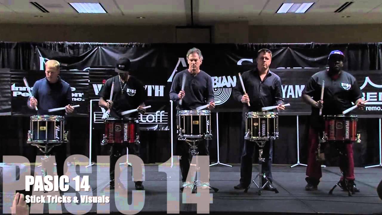 PASIC14 Stick Tricks & Visuals Marching Clinic