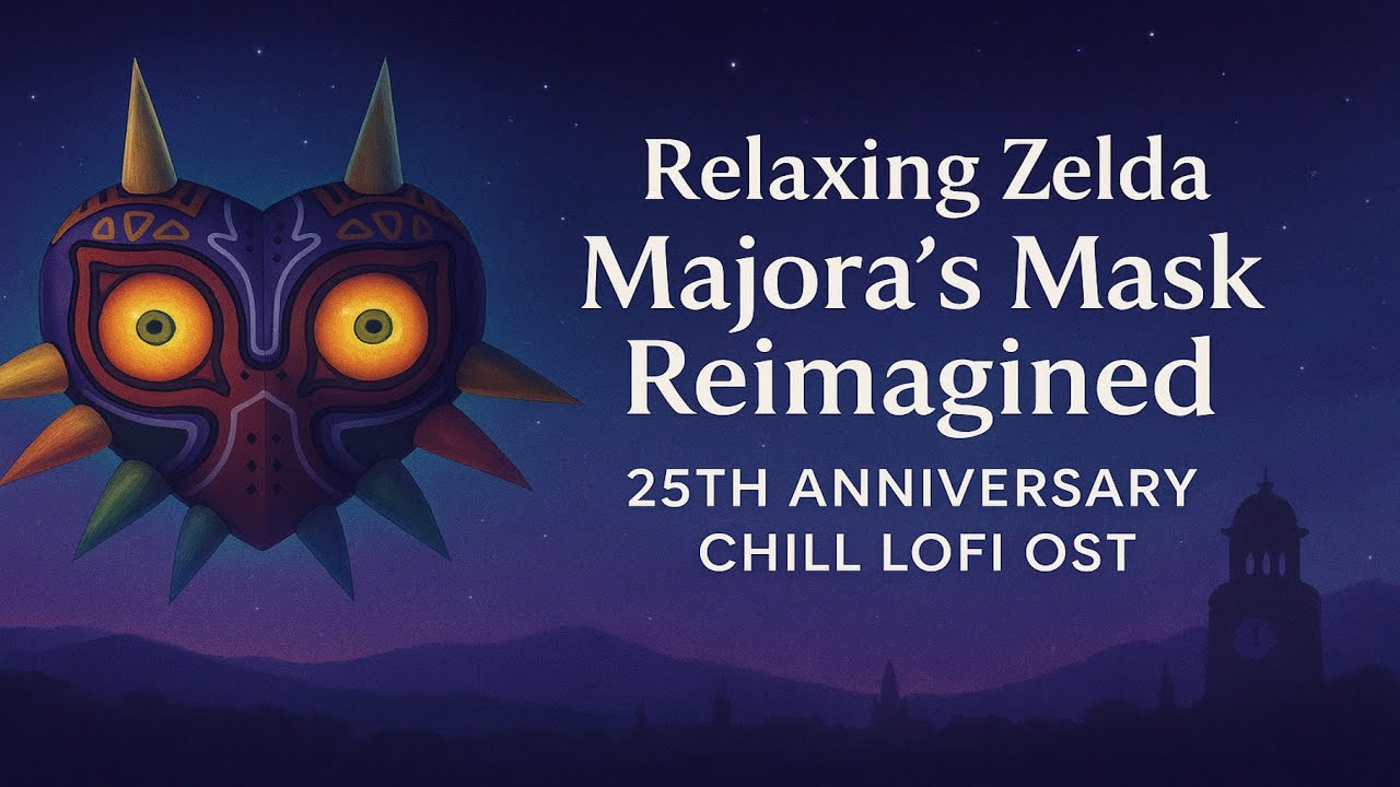 Relaxing Zelda: Majora&rsquo;s Mask [N64] Reimagined &ndash; A 25th Anniversary Chill LOFI OST All Tracks &bull; 2h30