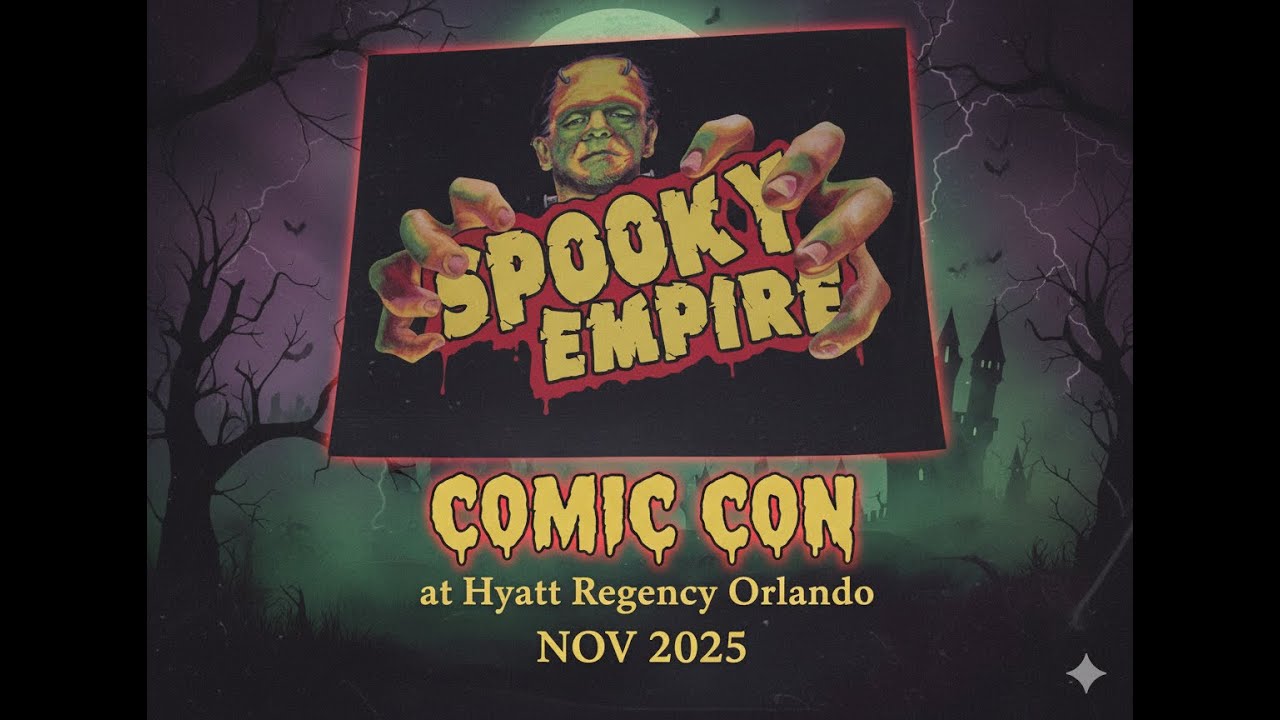 SPOOKY EMPIRE COMIC CON walkthrough at Hyatt Regency Orlando NOV 1, 2025