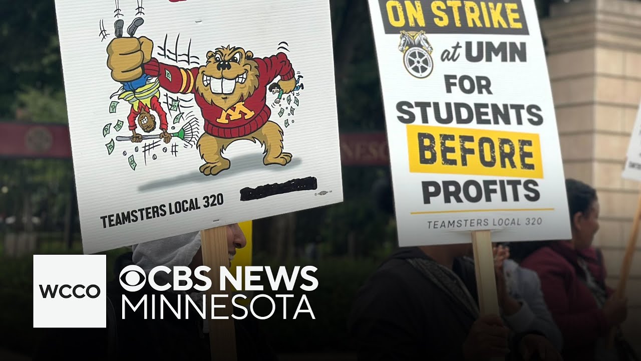 Rolling U of M workers strike continues