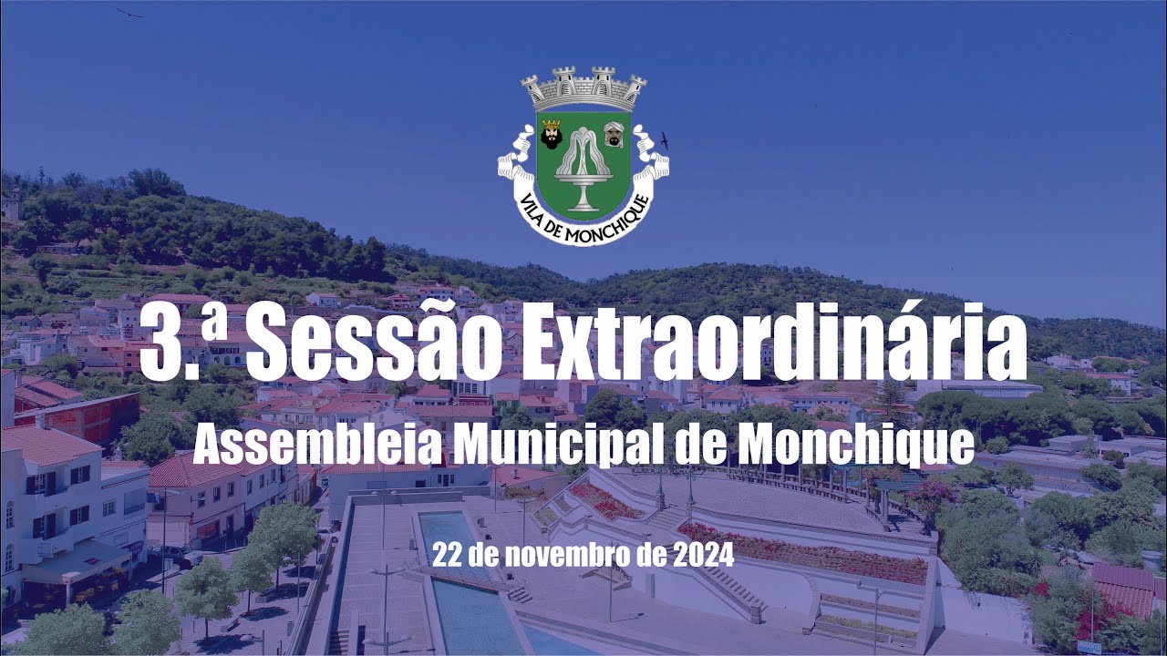 3.ª Sessão Extraordinária