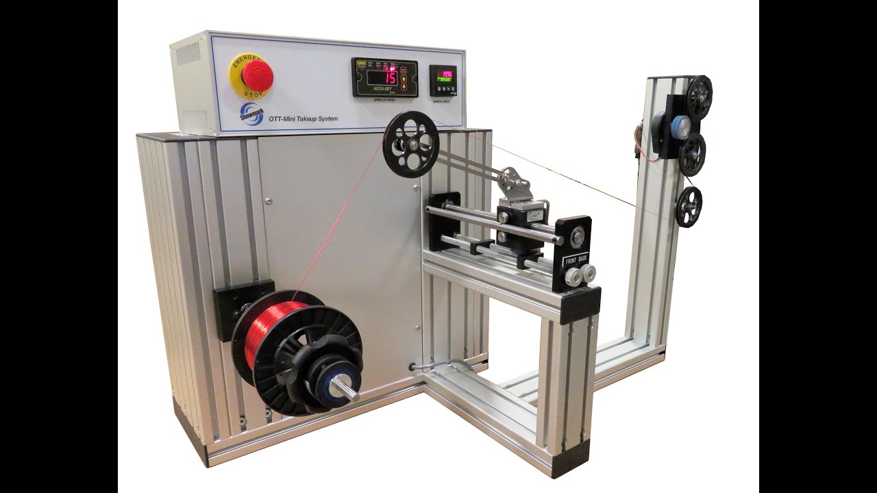 Showmark OTT-Mini Wire Takeup with Constant Linear Speed Control.