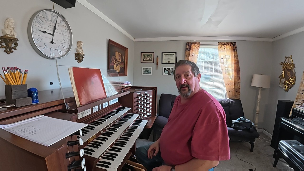 Making Adjustments on Ruby the Studio Organ