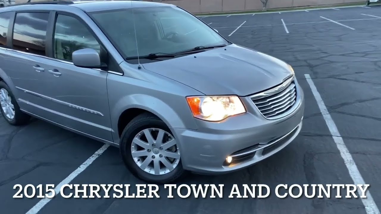 2015 Chrysler Town and County features and options.