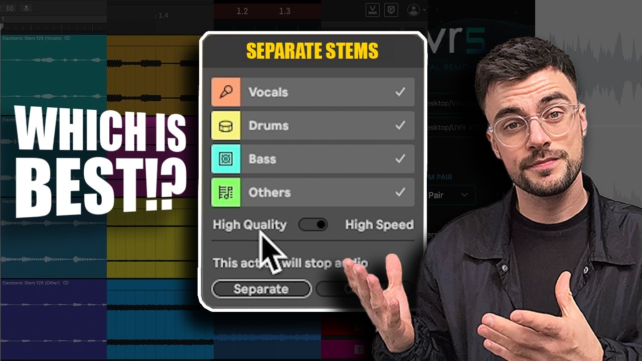 Новый разделитель стеблей Ableton против всех конкурентов