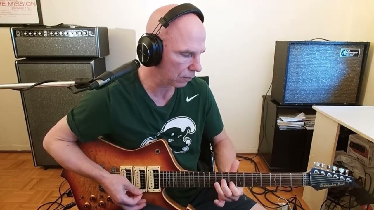 Funk Guitar Lessons-Advanced Ideas (Bluesy-Afro Funk Vamp)