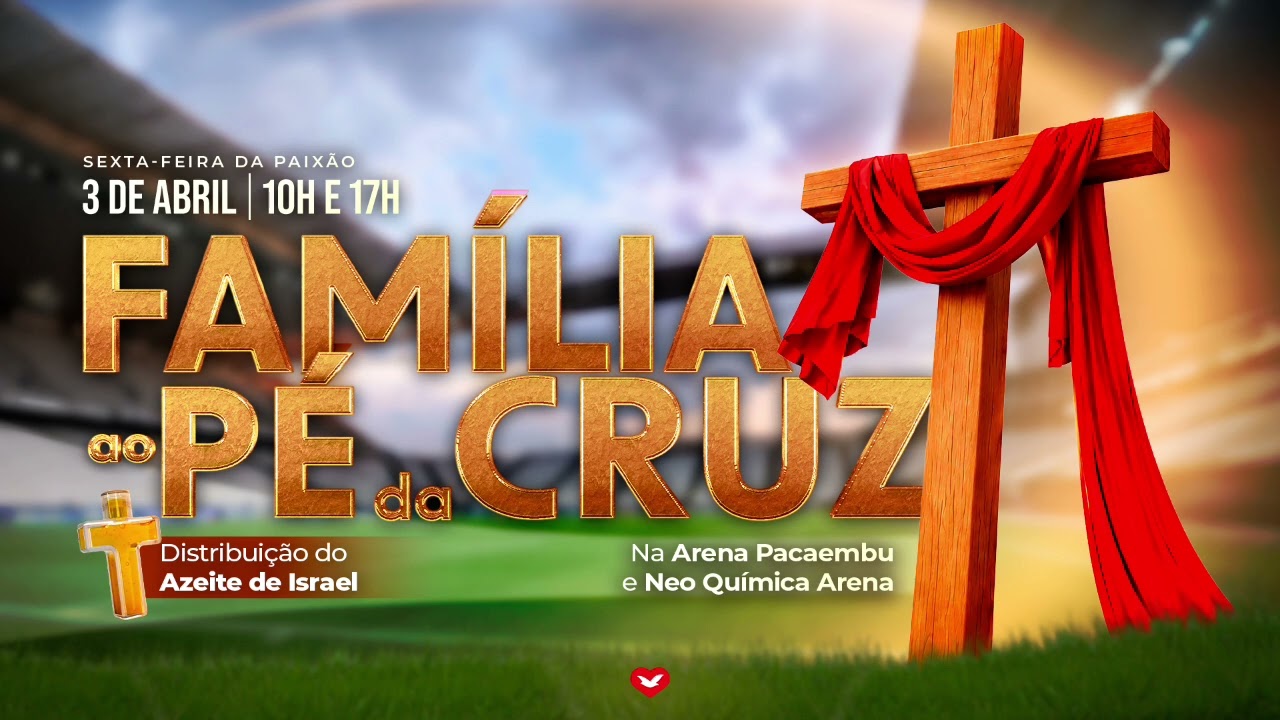 3 DE ABRIL FAMÍLIA AO PÉ DA CRUZ
