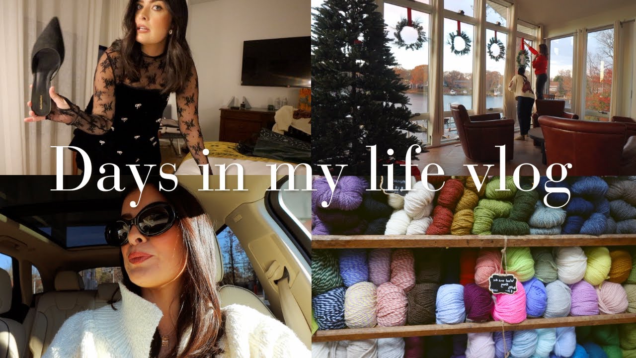 VLOG: cozy days at home, family time & a trip to DC