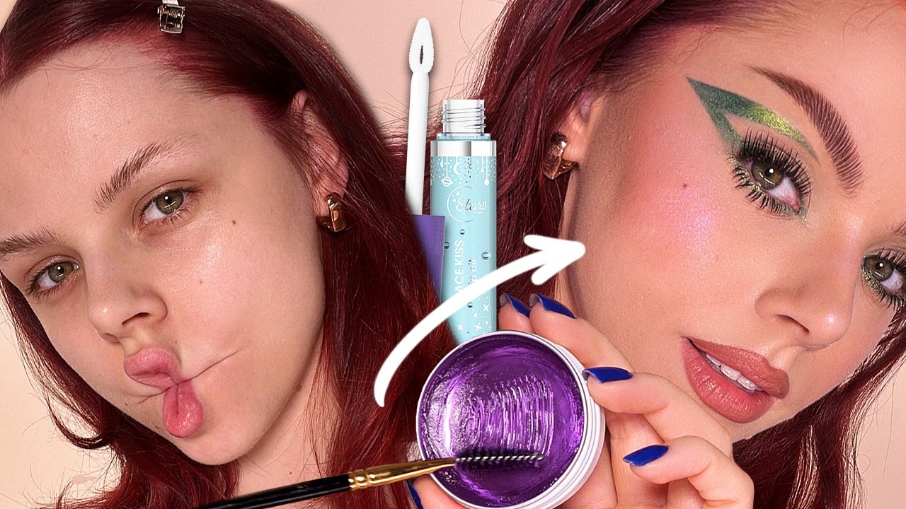 purple brow soap, disappearing blush and multichromes 😳 (eng subtitles)