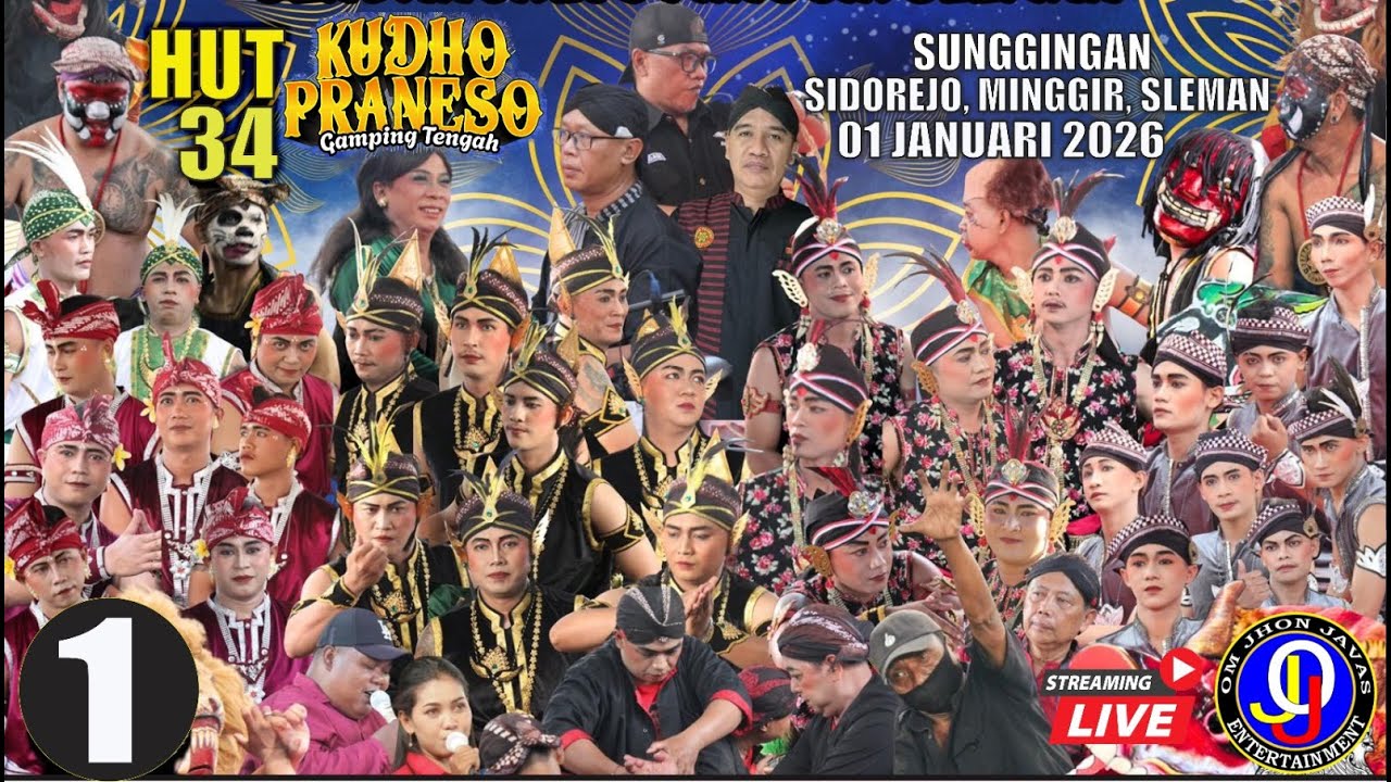 KUDHO PRANESO Babak 1 || Sunggingan Sendangrejo Minggir Sleman 