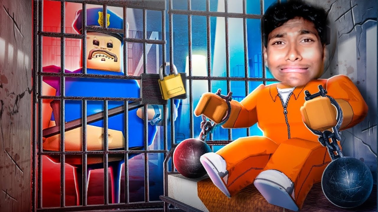 আজকে আমি মোটা স্যারের জেলে ভর্তি হলাম#roblox #gaming 