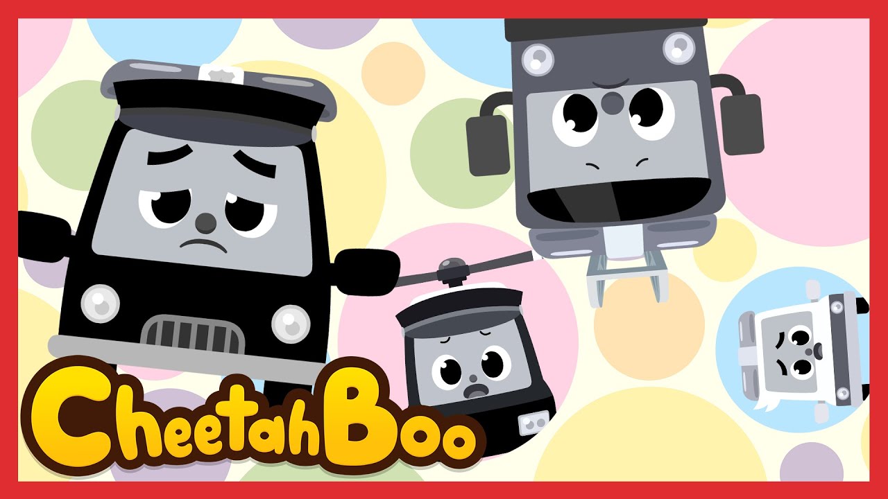 Find my color, oh find my color | Rescue cars | Vehicle | Nursery rhymes & Kids Song | #Cheetahboo