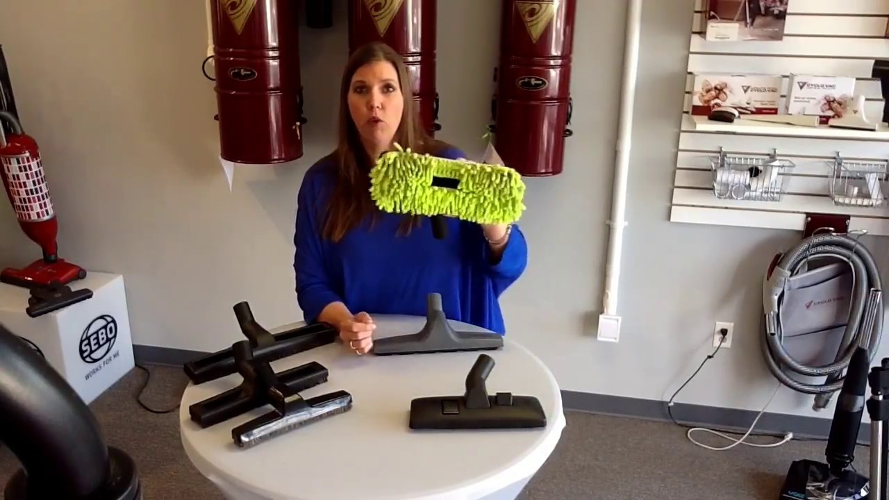 Floor brush accessories options for your central vacuum system