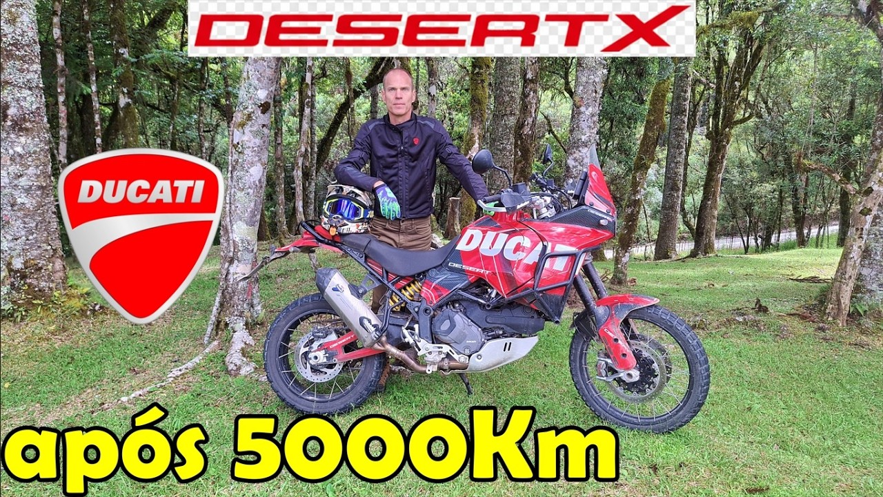 minha opinião sincera sobre a Ducati Desert-X após 5000Km
