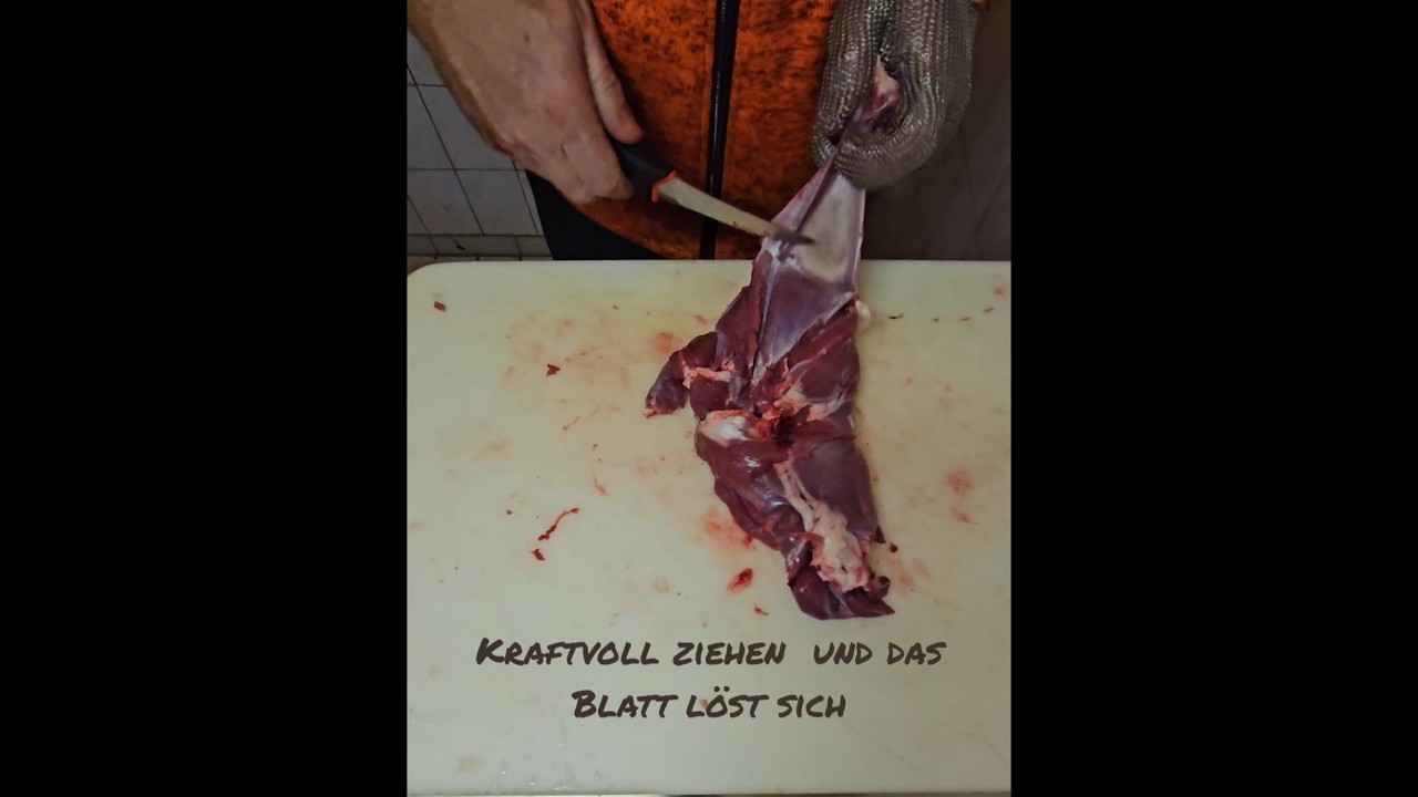 &bdquo;Rehschulter ausbeinen leicht gemacht &ndash; Einfache Schnittf&uuml;hrung f&uuml;r Anf&auml;nger + Tipps & Tricks&ldquo;