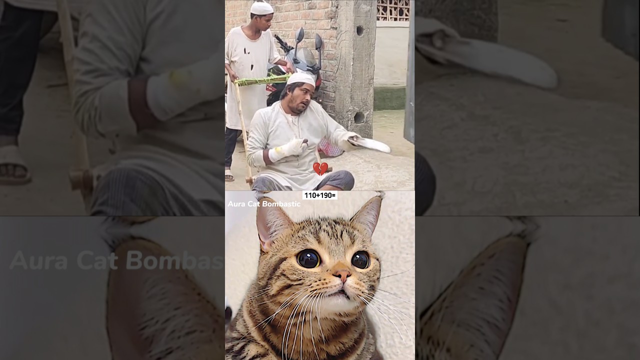 beggar's wrong timing #cat #funny #viral #dance  #sigma #dog
