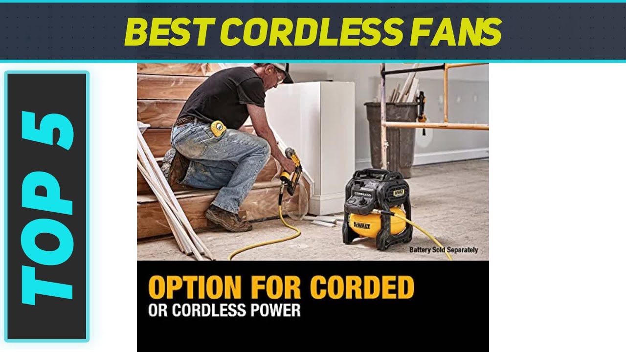 Best Cordless Fans 2023 - Top 5 Cordless Fans
