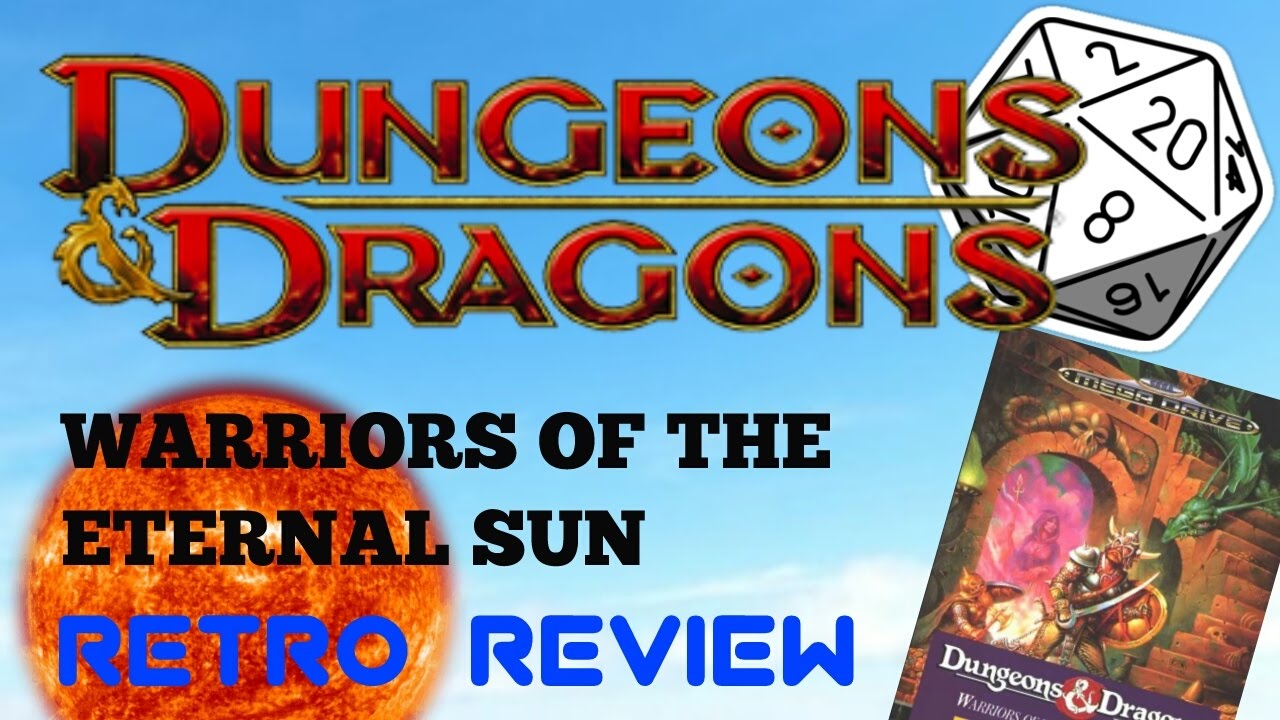 D&D: Warriors of the eternal sun ~ The best Sega Megadrive ~ Genesis RPG game ever?