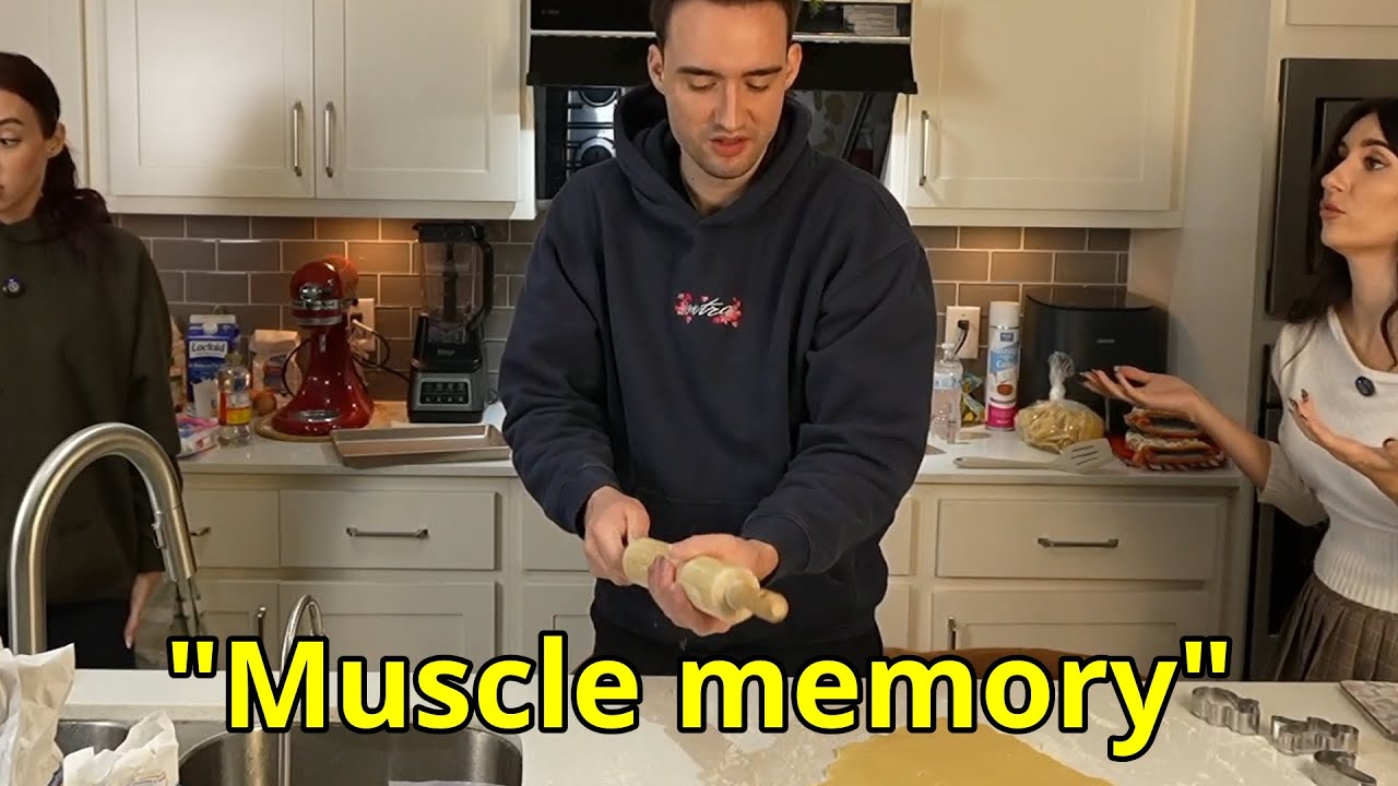 Arther's muscle memory kicks in