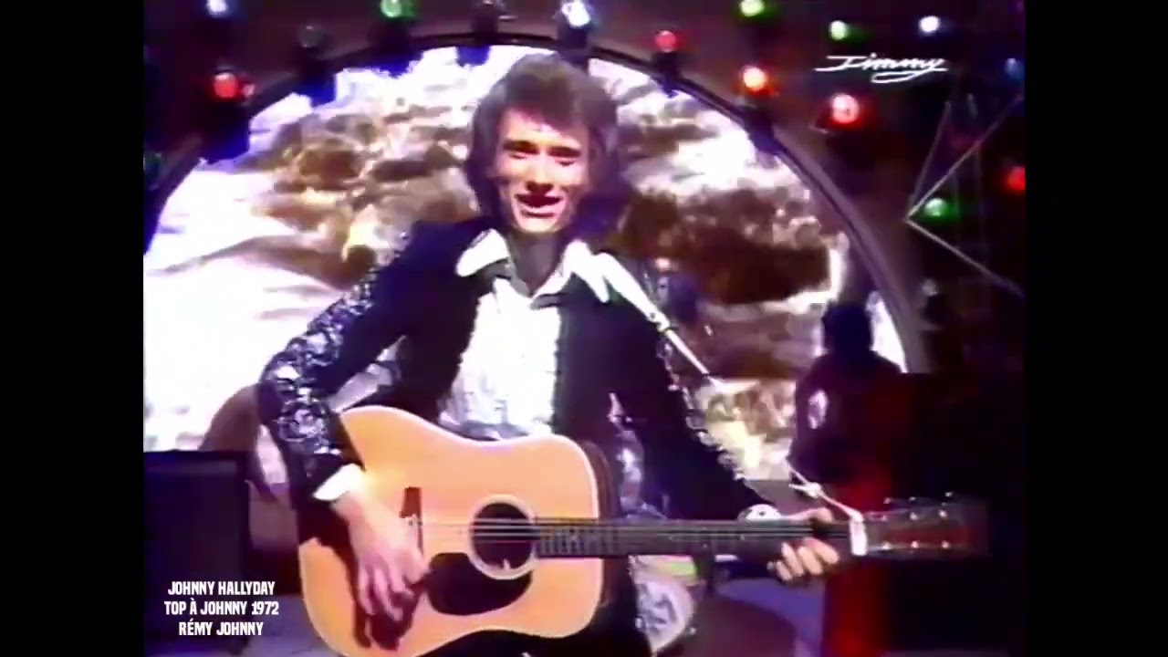 Johnny Hallyday Top à Johnny 1972