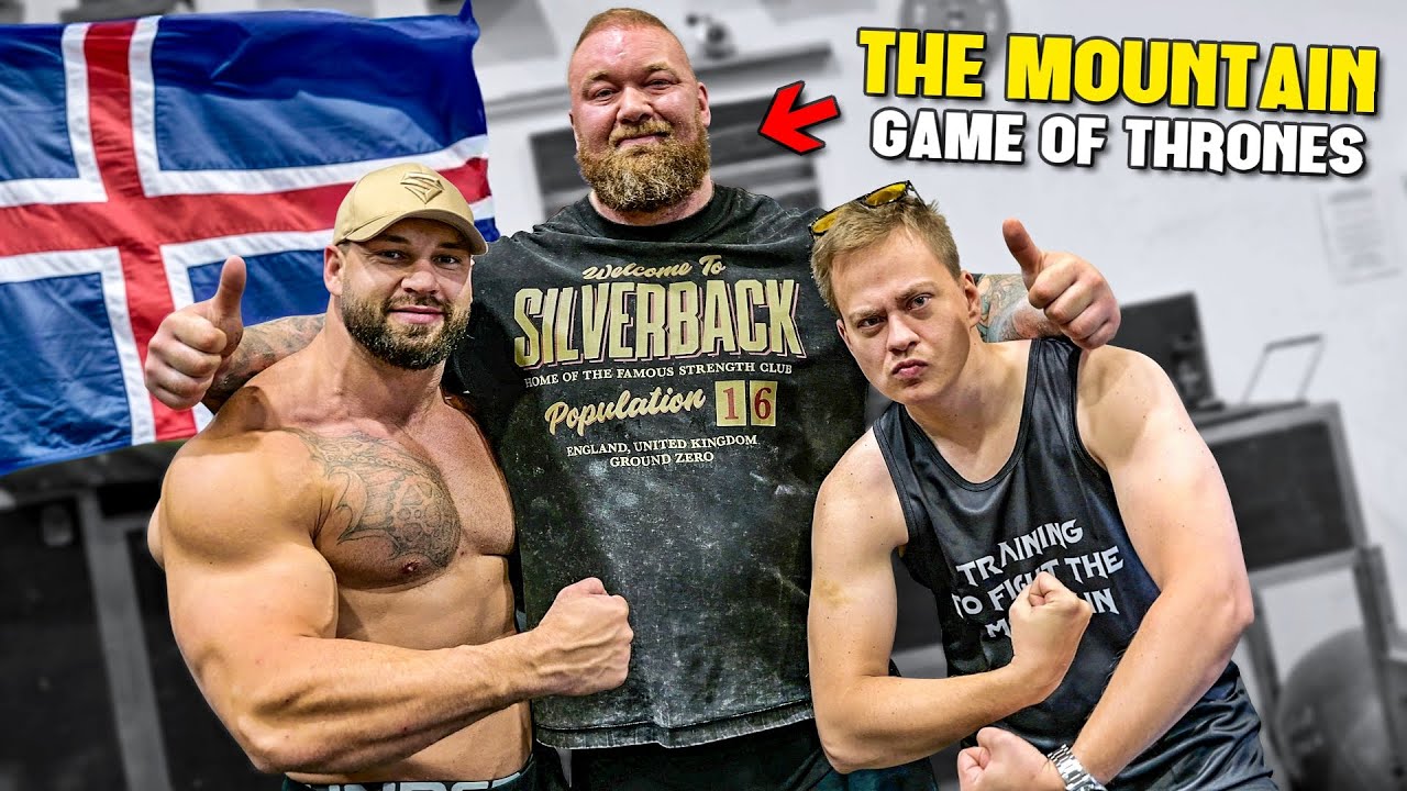 HORSE & BENDER trénují s žijícím Obrem - Nejsilnější Muž Světa @Hafthor Bjornsson