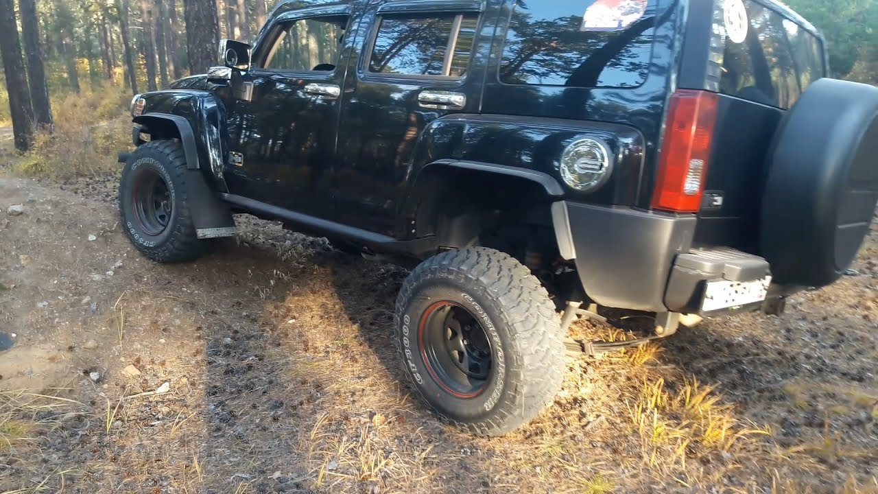 Устраняем скрип рессор на Hummer H3