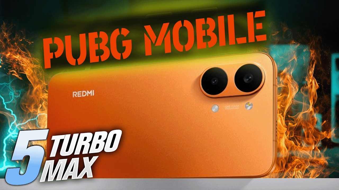 Redmi Turbo 5 Max 60 Fps PUBG MOBILE Gameplay