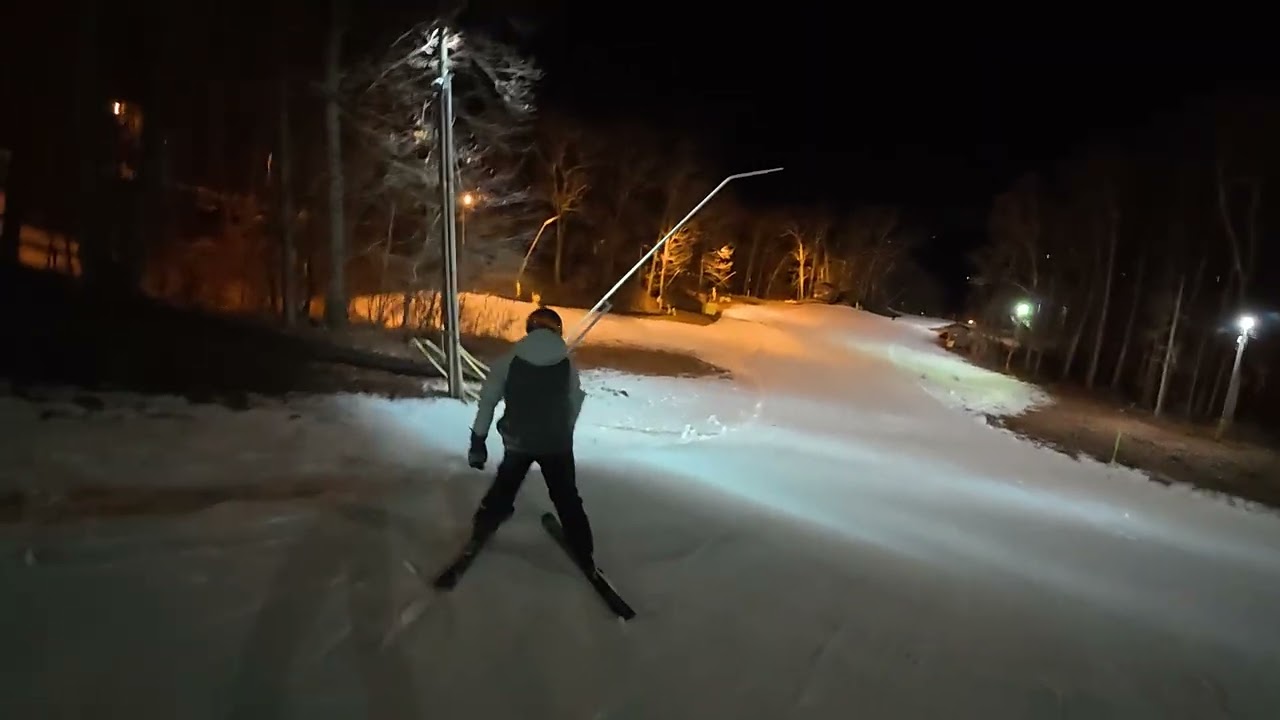 Going through the gates and Coco wipeout - Mountain Creek 01/15/26 7:16 PM