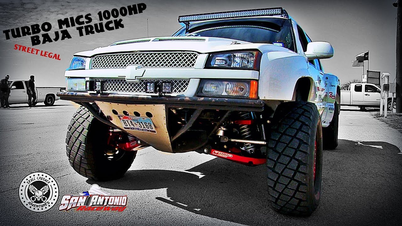 Turbo Mics 1000HP Chevy  Silverado Baja Truck @Ls1 Truck Shootout 2017