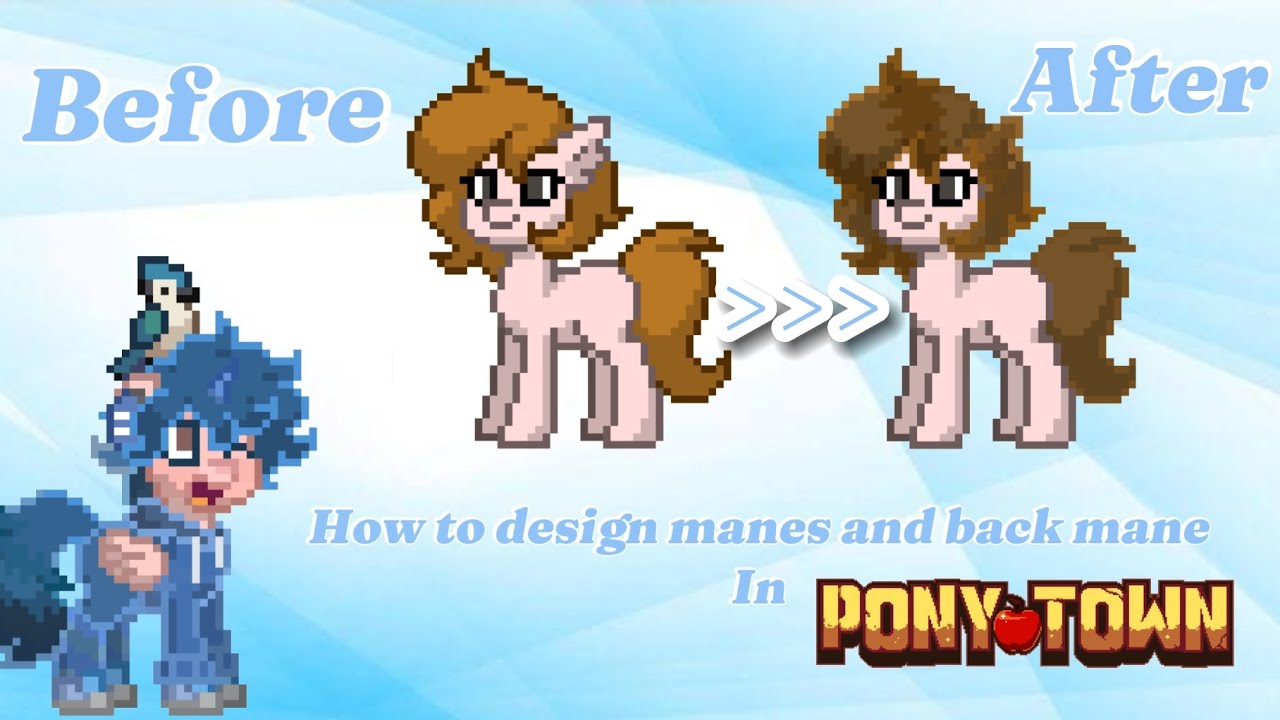 How To Design Manes and Back mane for beginners! Guide 