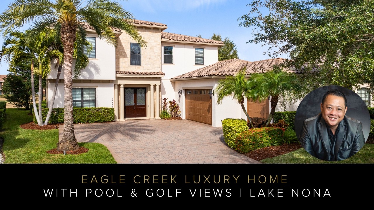Eagle Creek Luxury Home with Pool & Golf Views | Lake Nona
